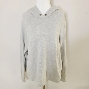 New BP Nordstrom Gray Pullover Hooded Sweatshirt M